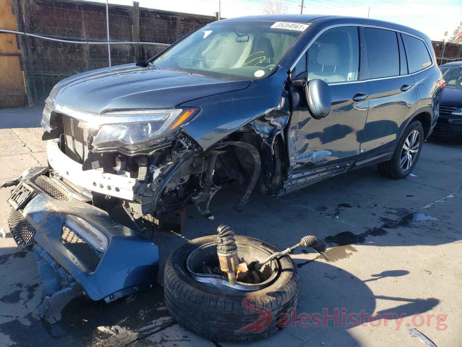 5FNYF6H38HB034364 2017 HONDA PILOT