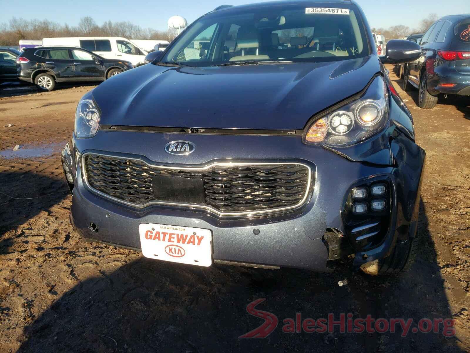 KNDPRCA65K7622922 2019 KIA SPORTAGE