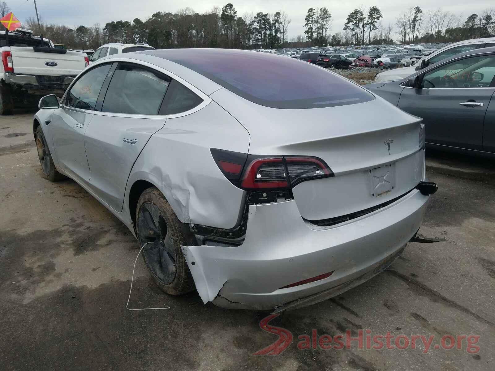 5YJ3E1EA9JF007036 2018 TESLA MODEL 3