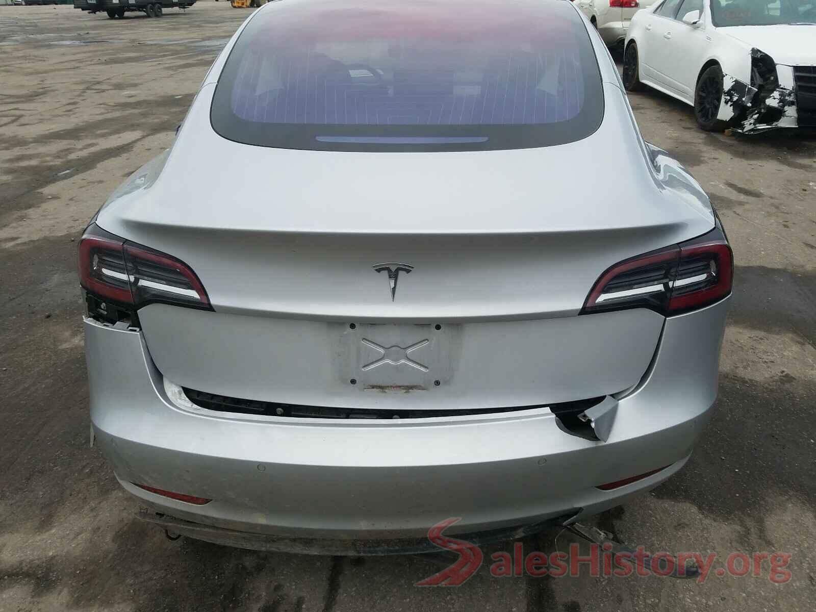 5YJ3E1EA9JF007036 2018 TESLA MODEL 3