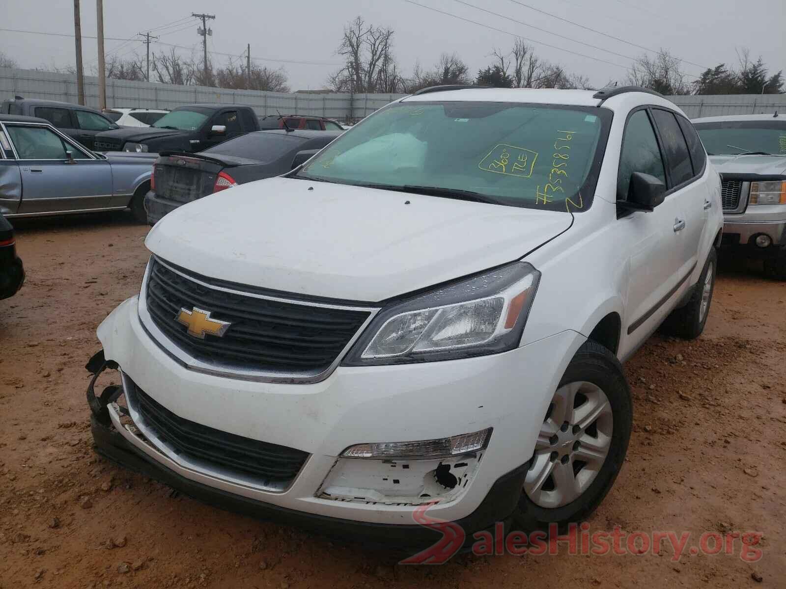 1GNKRFKD1HJ182225 2017 CHEVROLET TRAVERSE