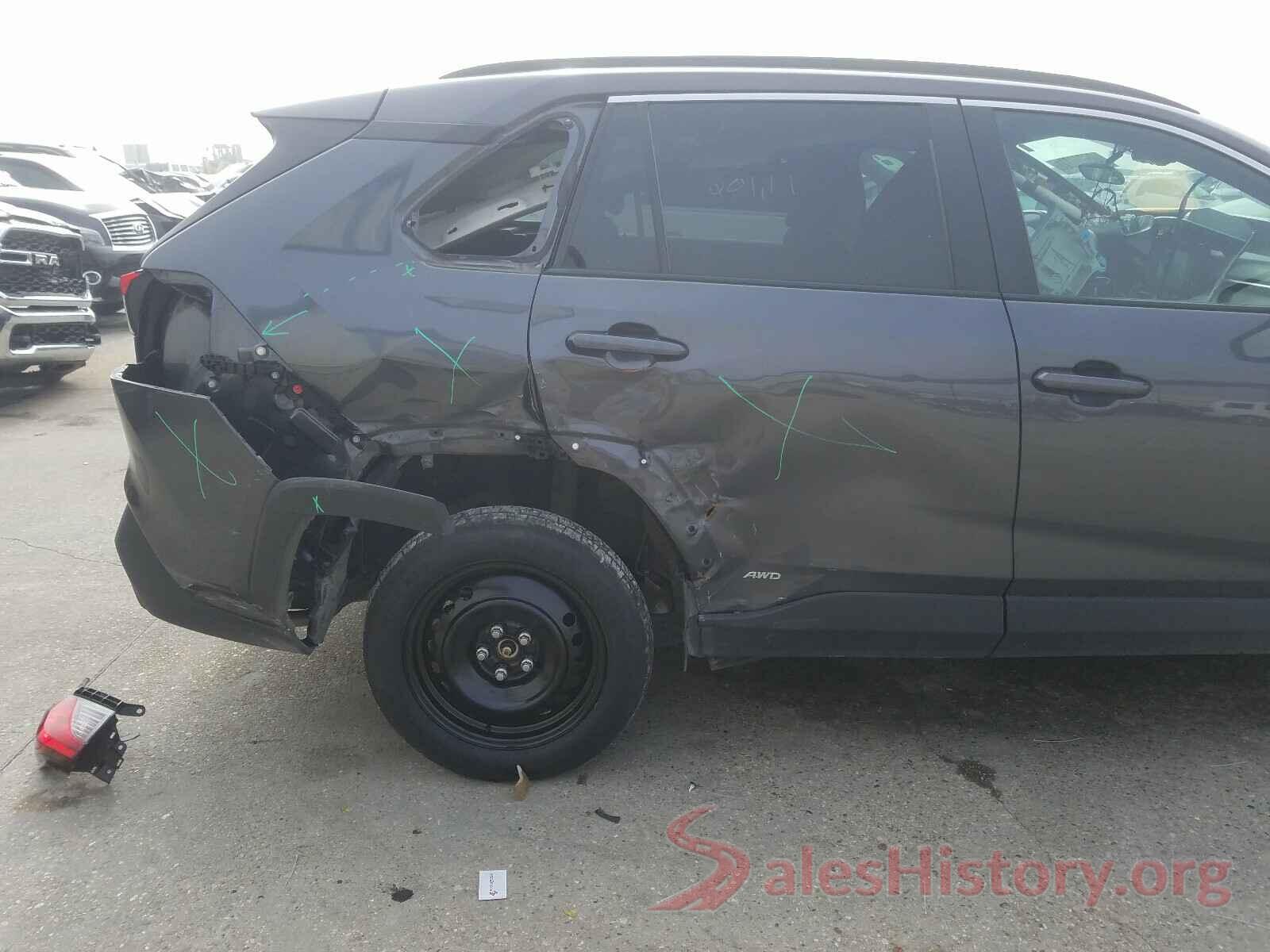 2T3MWRFV5KW006107 2019 TOYOTA RAV4