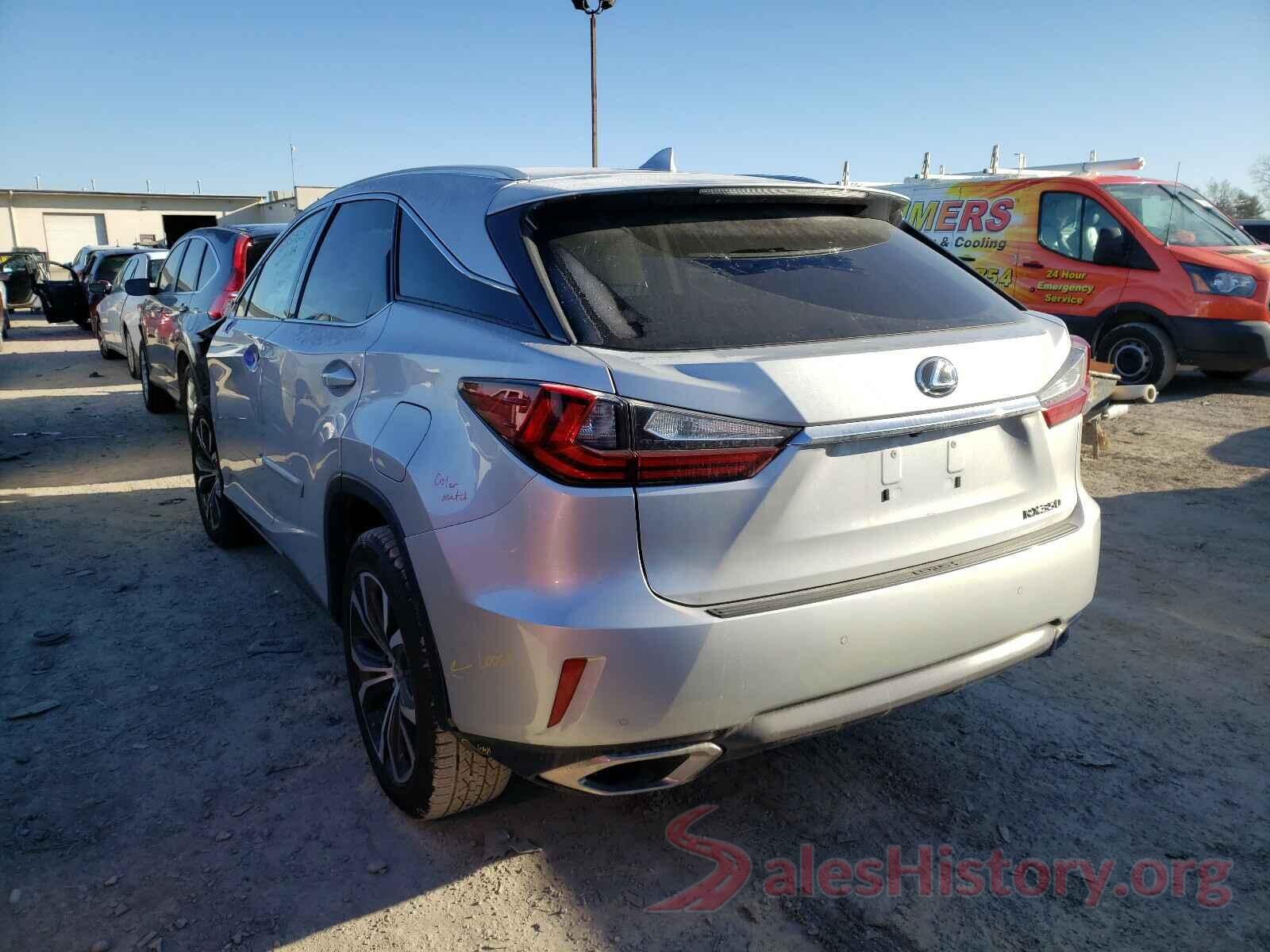 2T2BZMCA1HC061526 2017 LEXUS RX350