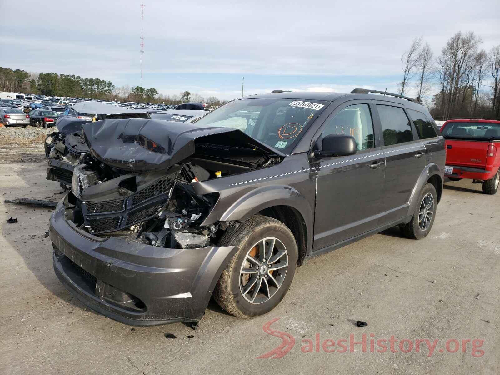 3C4PDCABXJT229553 2018 DODGE JOURNEY