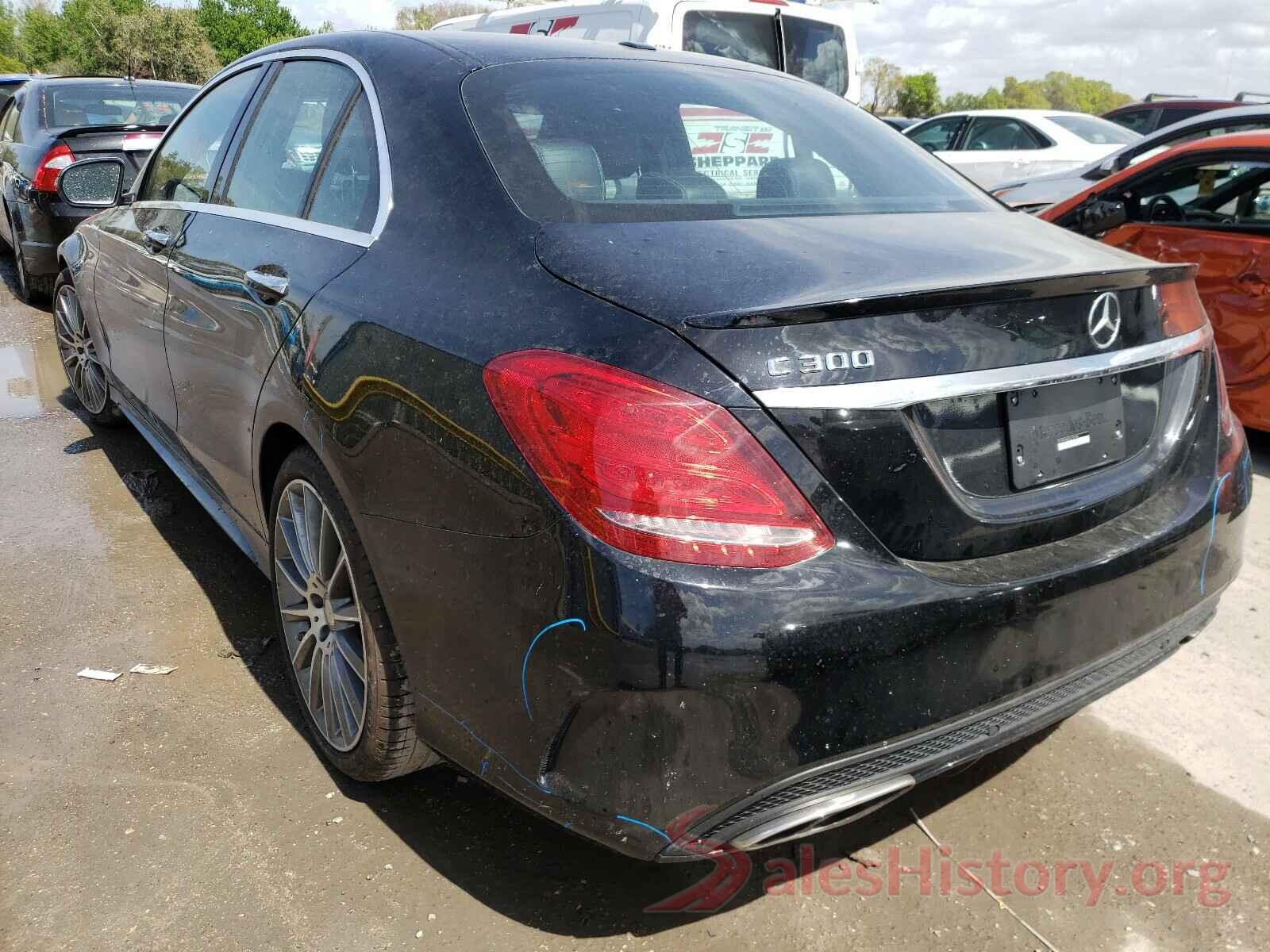 55SWF4JB9GU155186 2016 MERCEDES-BENZ C CLASS