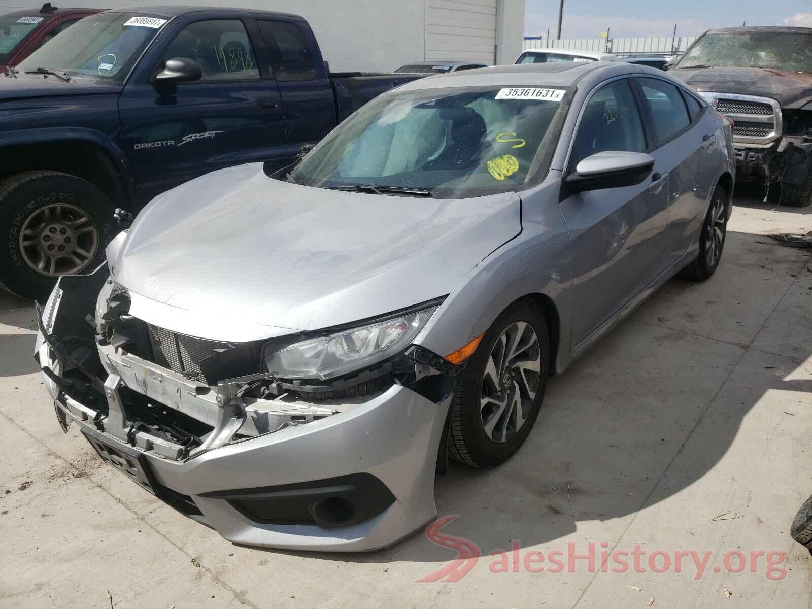 2HGFC2F8XGH502600 2016 HONDA CIVIC