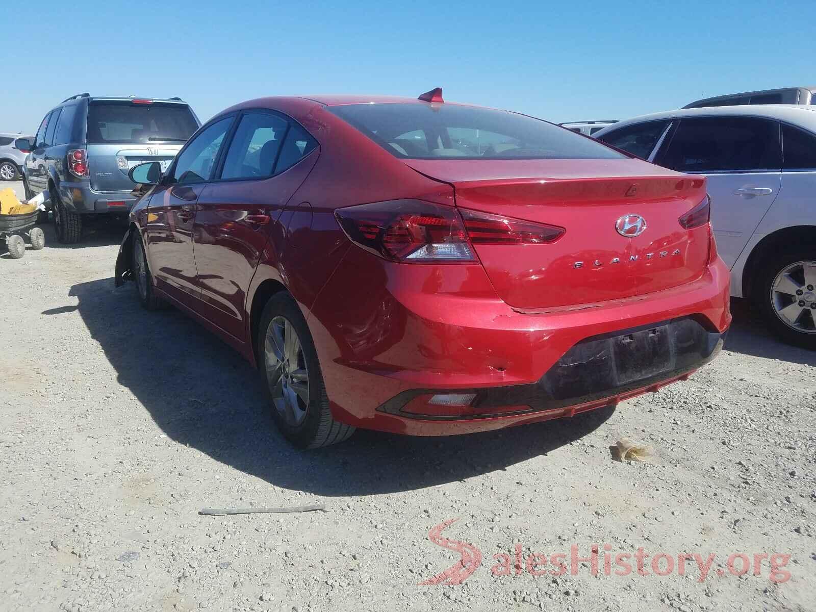 5NPD84LF2KH483398 2019 HYUNDAI ELANTRA