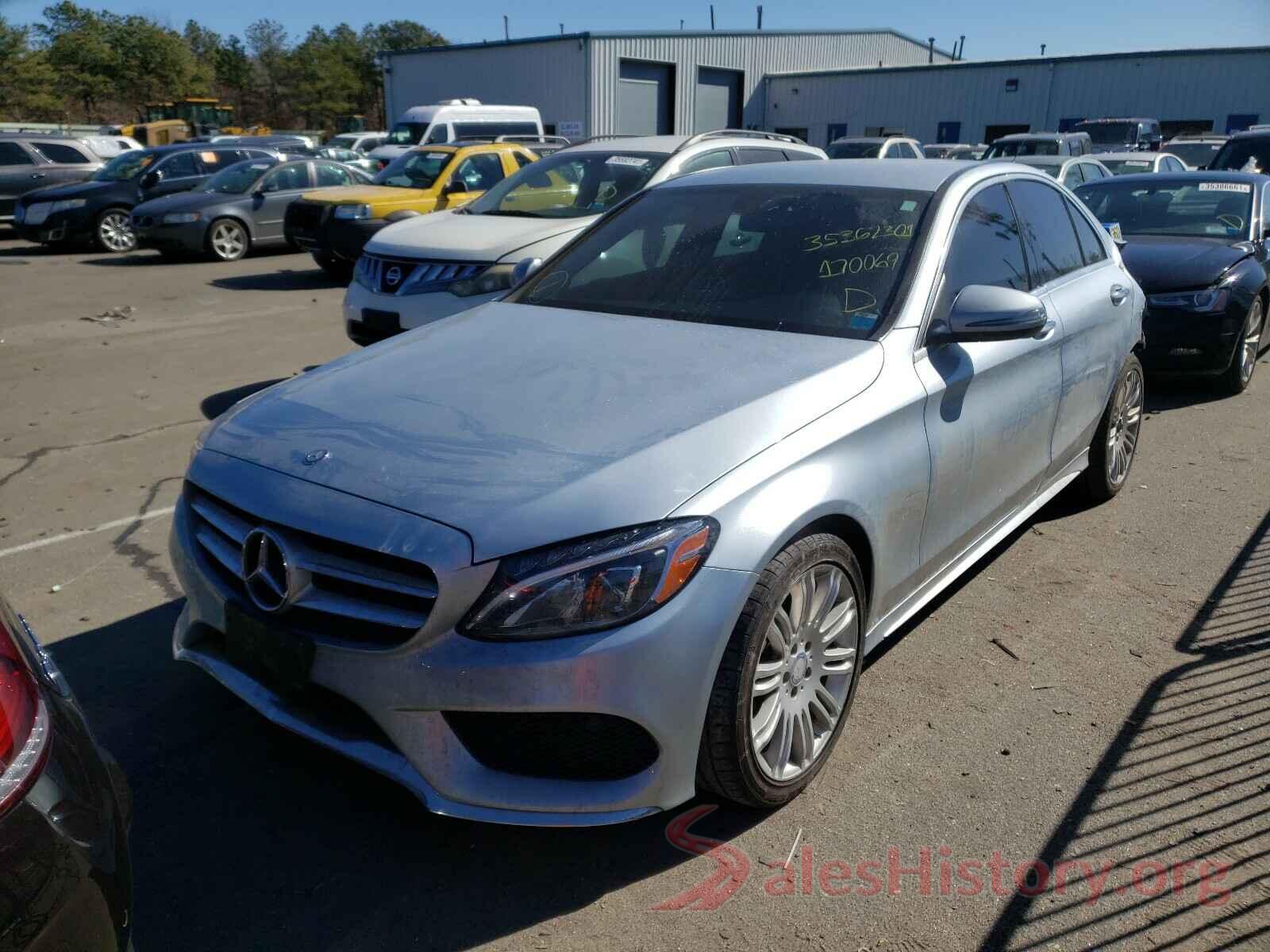 55SWF4KB5GU170069 2016 MERCEDES-BENZ C CLASS