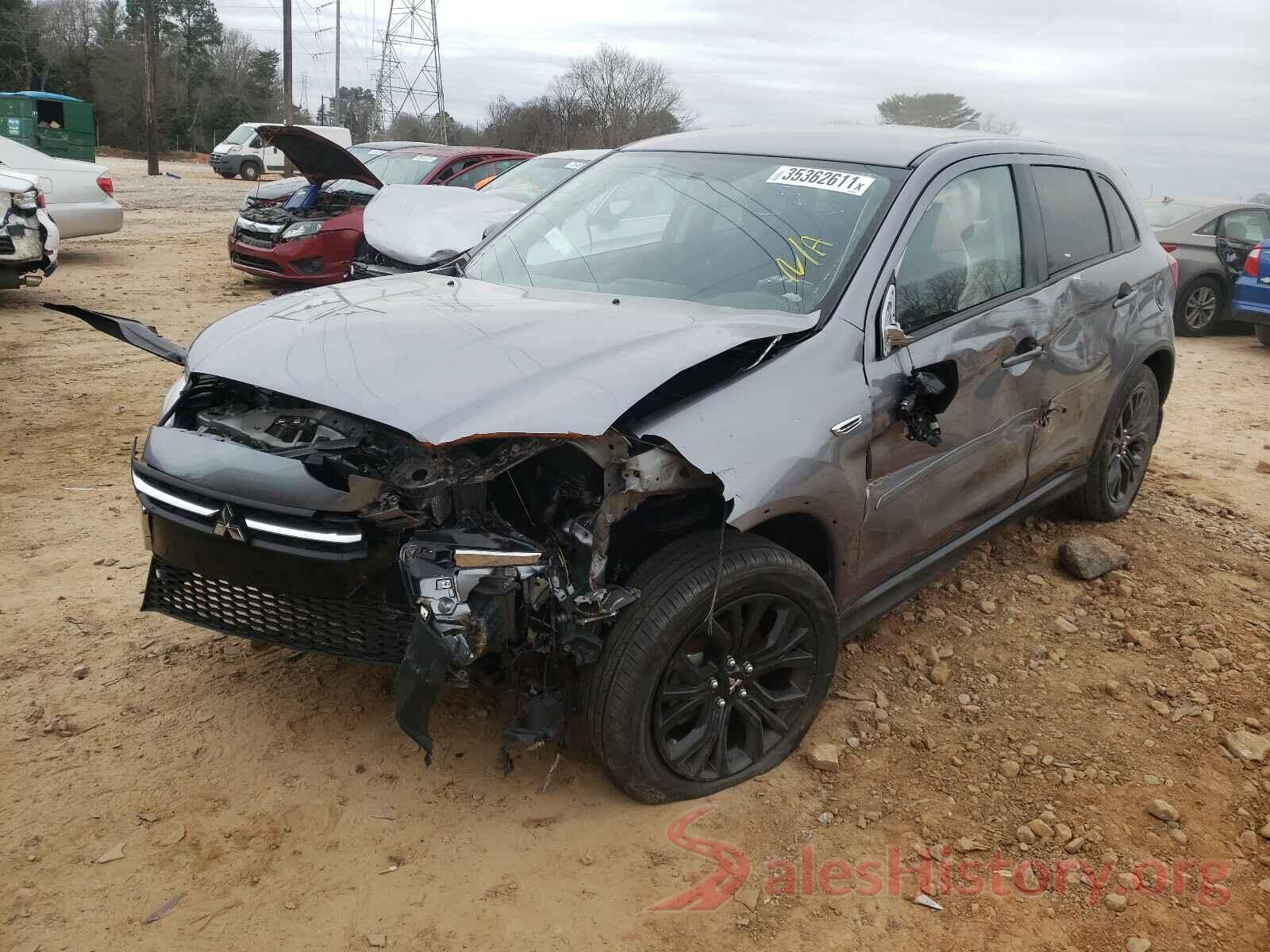 JA4AP3AUXKU027005 2019 MITSUBISHI OUTLANDER