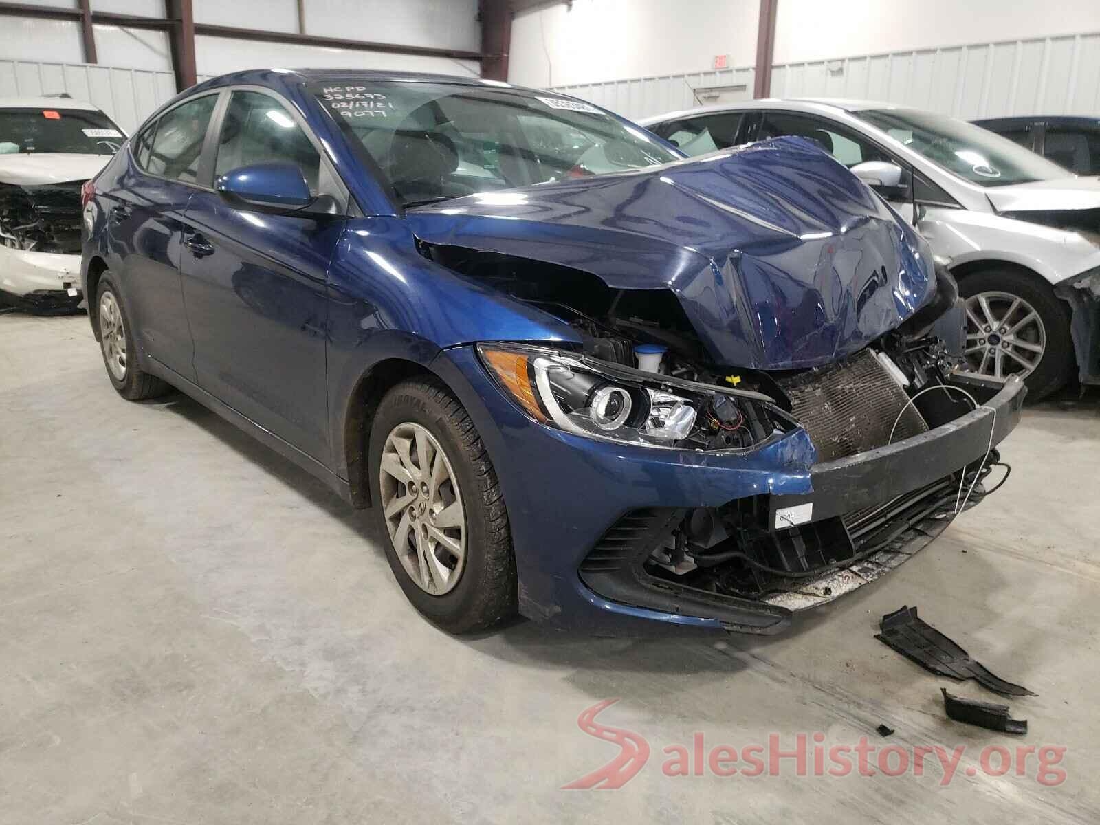 5NPD74LF7JH325673 2018 HYUNDAI ELANTRA