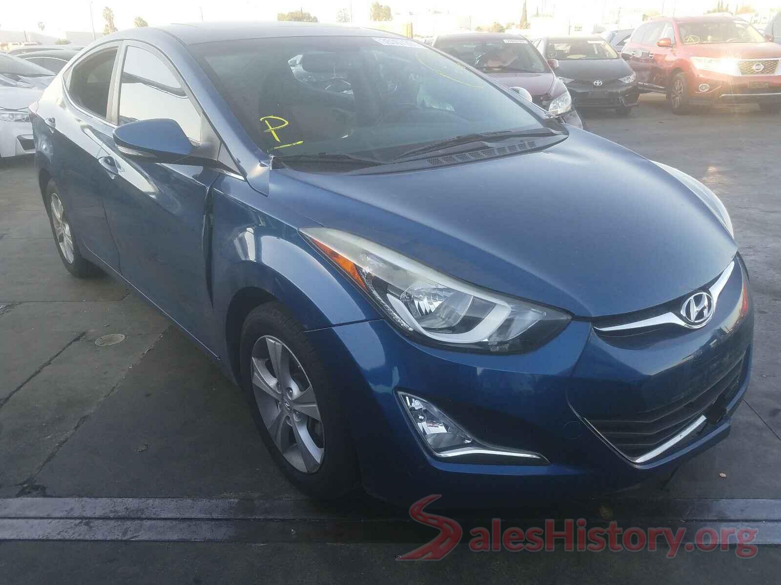 KMHDH4AE5GU504828 2016 HYUNDAI ELANTRA