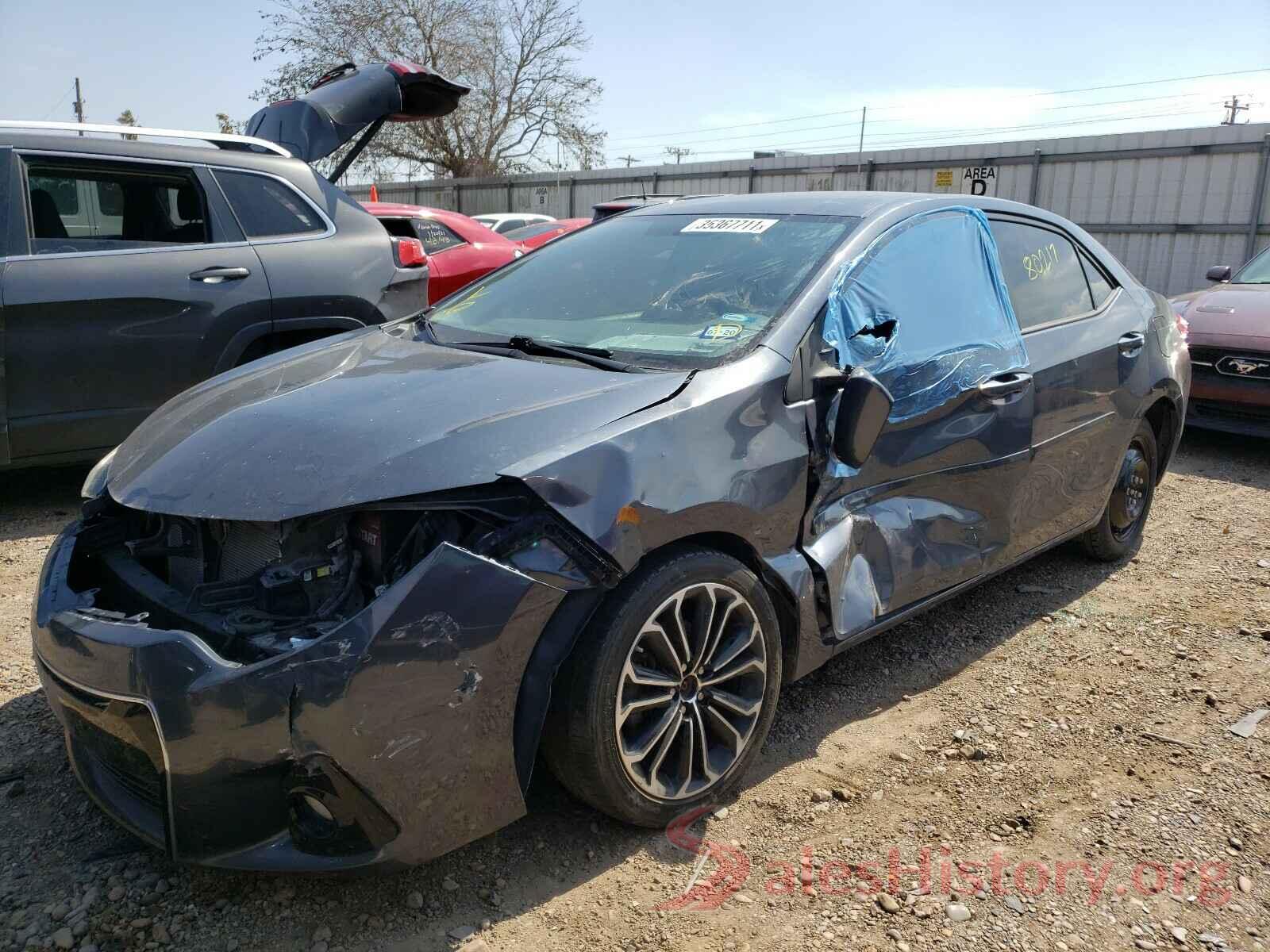 5YFBURHE9GP521591 2016 TOYOTA COROLLA