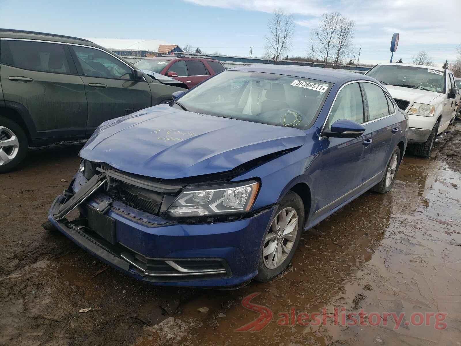 1VWAT7A31HC053083 2017 VOLKSWAGEN PASSAT