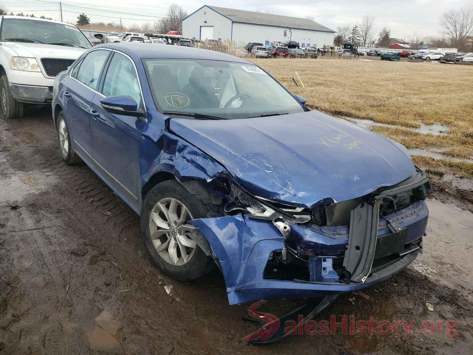 1VWAT7A31HC053083 2017 VOLKSWAGEN PASSAT