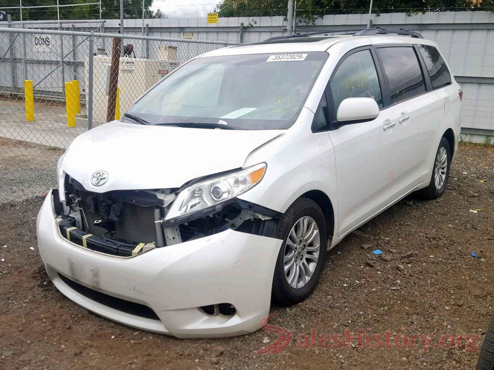 5TDYK3DC1FS588337 2015 TOYOTA SIENNA XLE