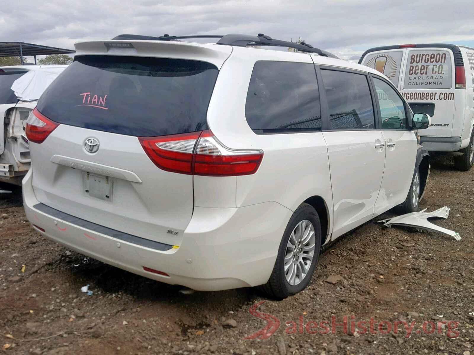 5TDYK3DC1FS588337 2015 TOYOTA SIENNA XLE