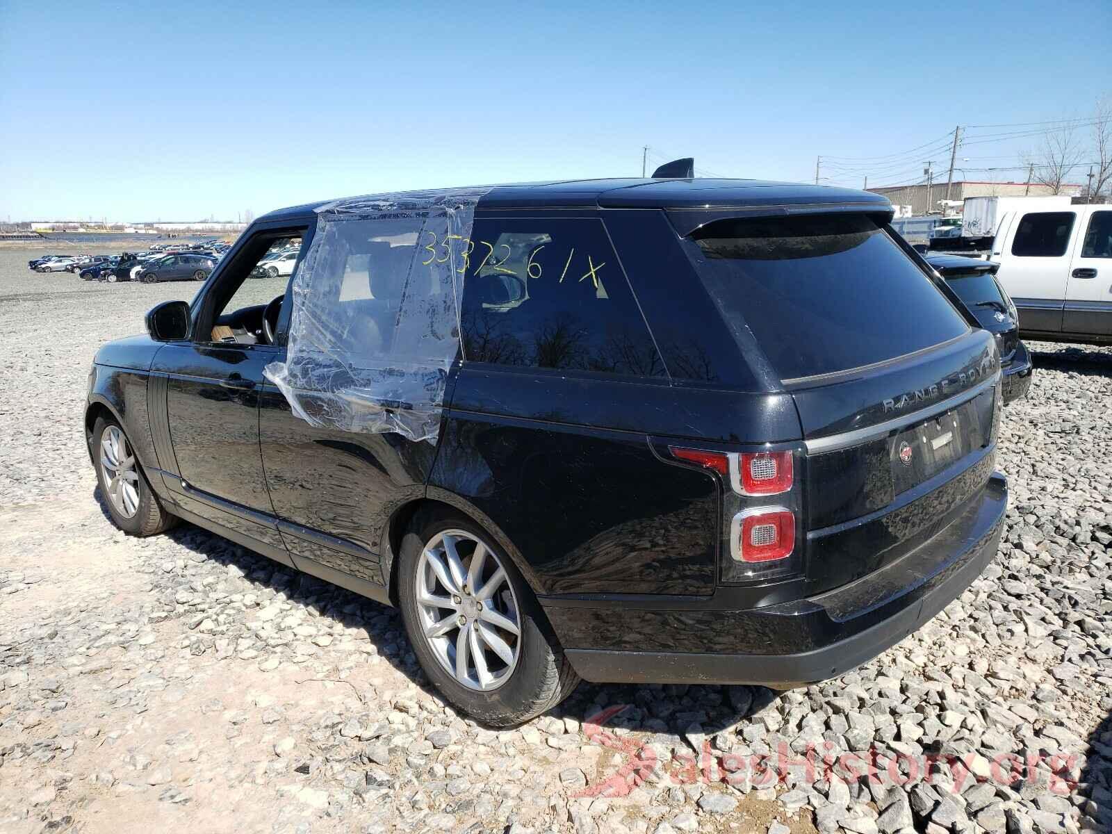 SALGR2RK9JA504250 2018 LAND ROVER RANGEROVER