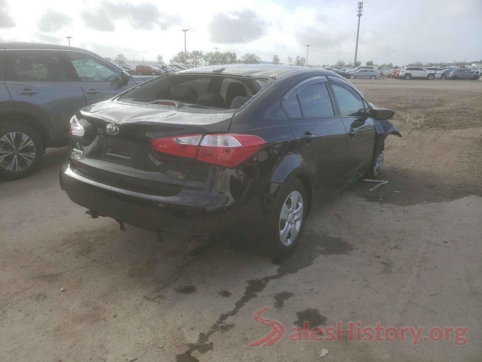 KNAFK4A69G5594239 2016 KIA FORTE