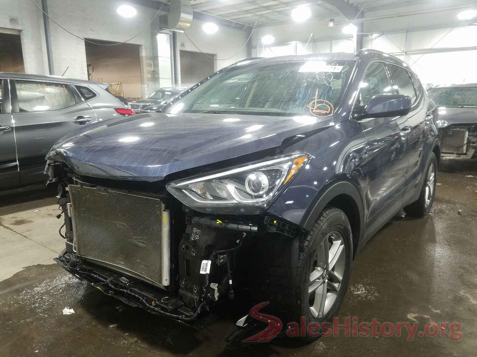 5NMZUDLB7HH035579 2017 HYUNDAI SANTA FE