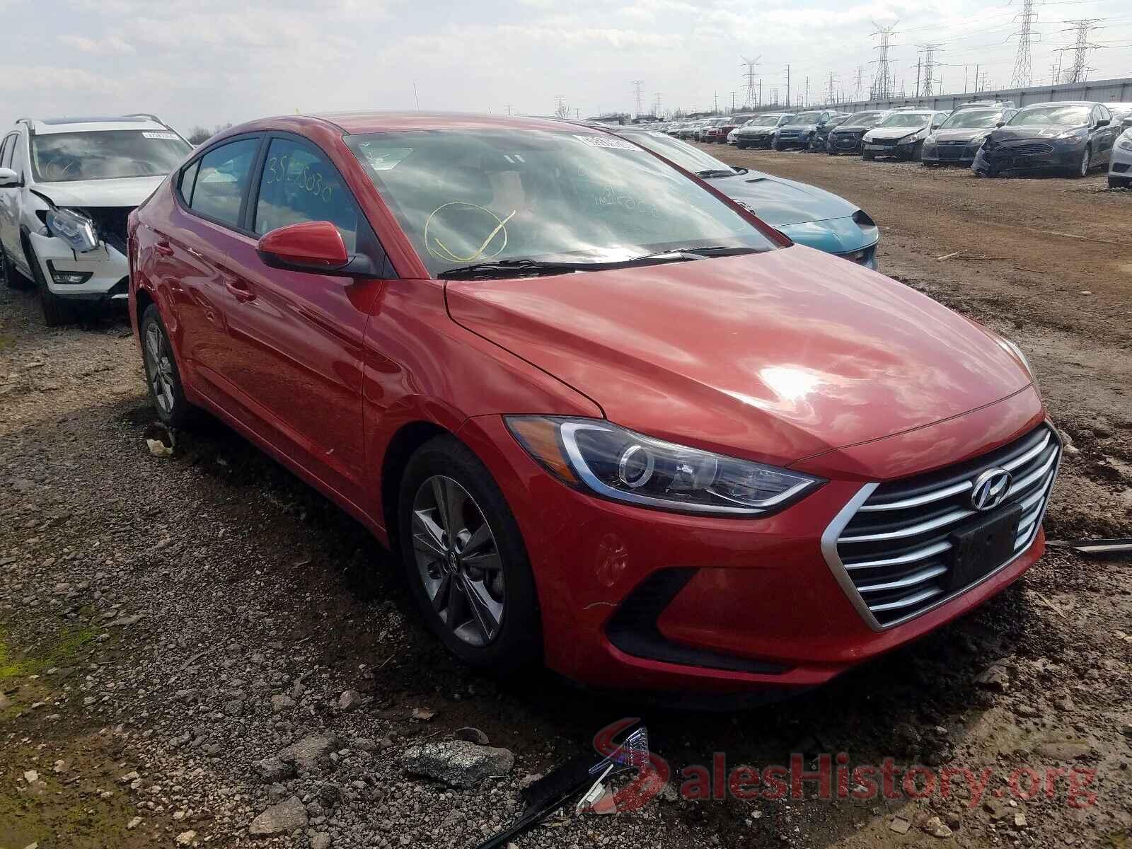 5NPD84LF5JH308061 2018 HYUNDAI ELANTRA