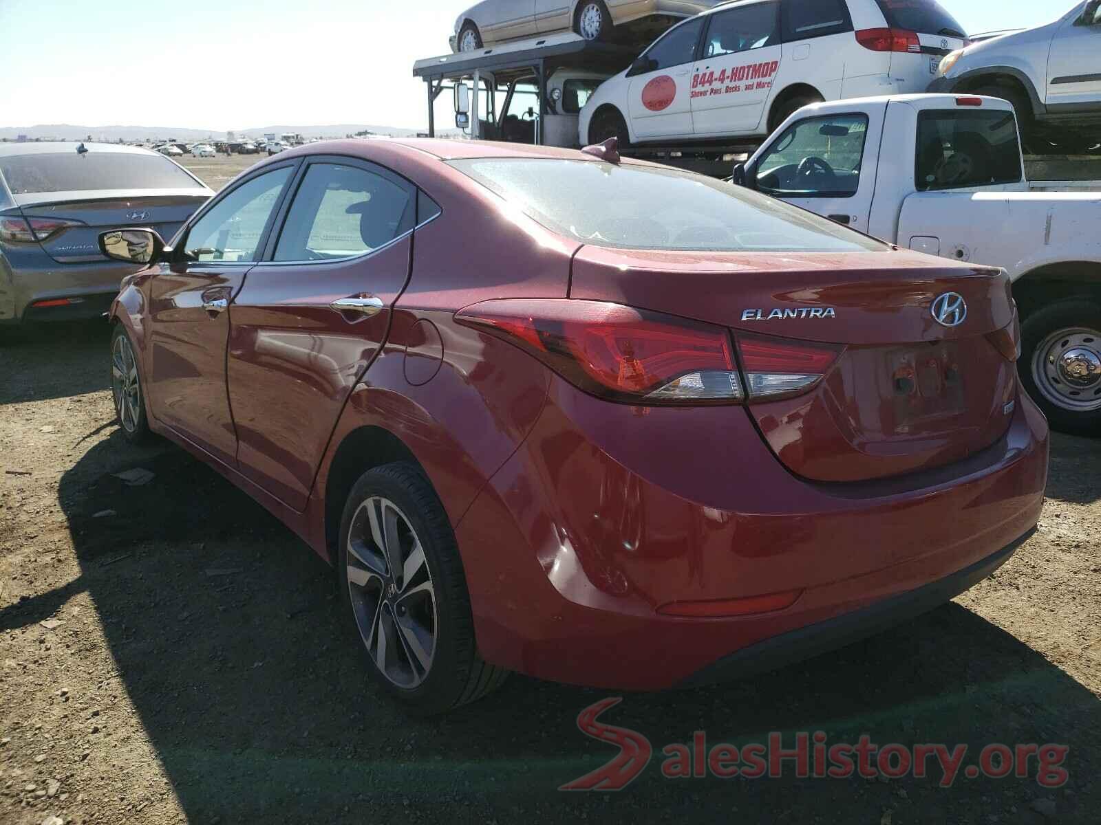 KMHDH4AE2GU618320 2016 HYUNDAI ELANTRA