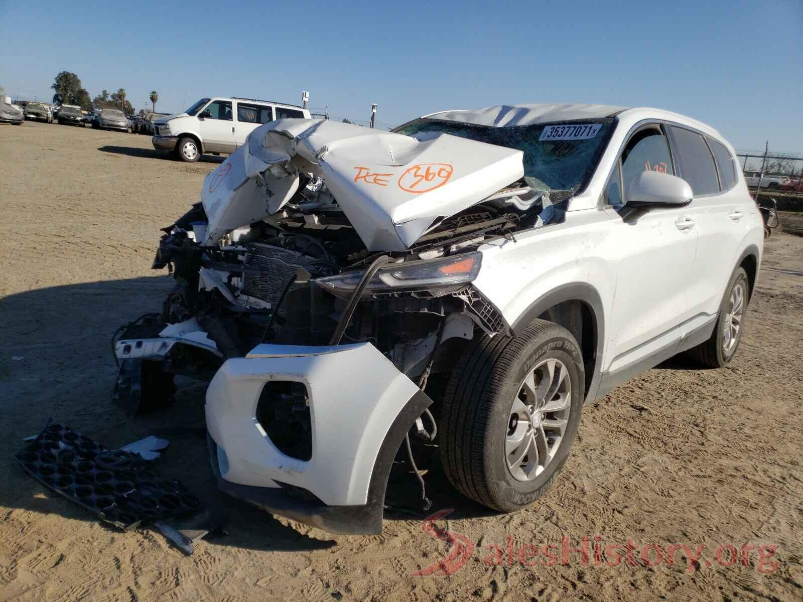 5NMS2CAD7KH113405 2019 HYUNDAI SANTA FE