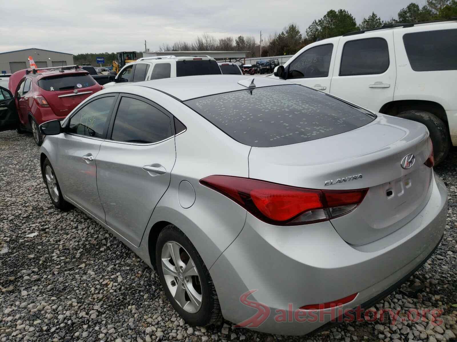 5NPDH4AE7GH736538 2016 HYUNDAI ELANTRA