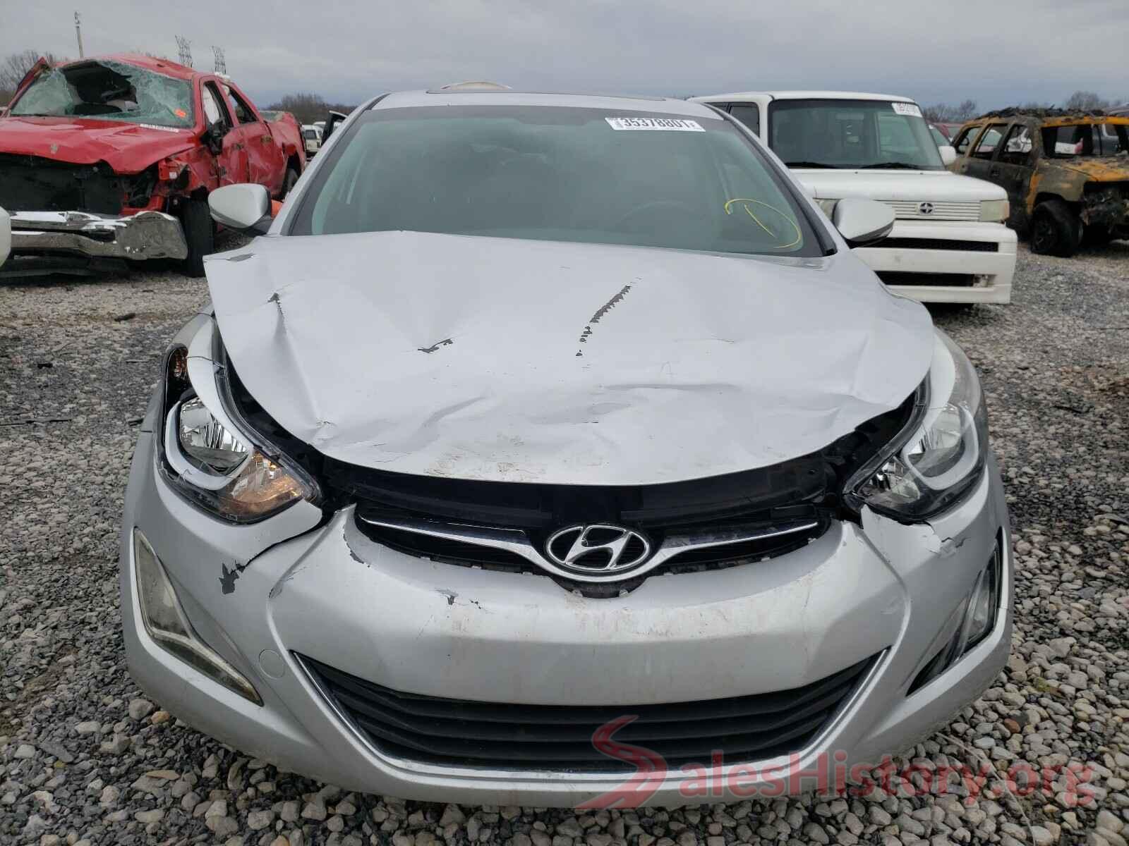 5NPDH4AE7GH736538 2016 HYUNDAI ELANTRA