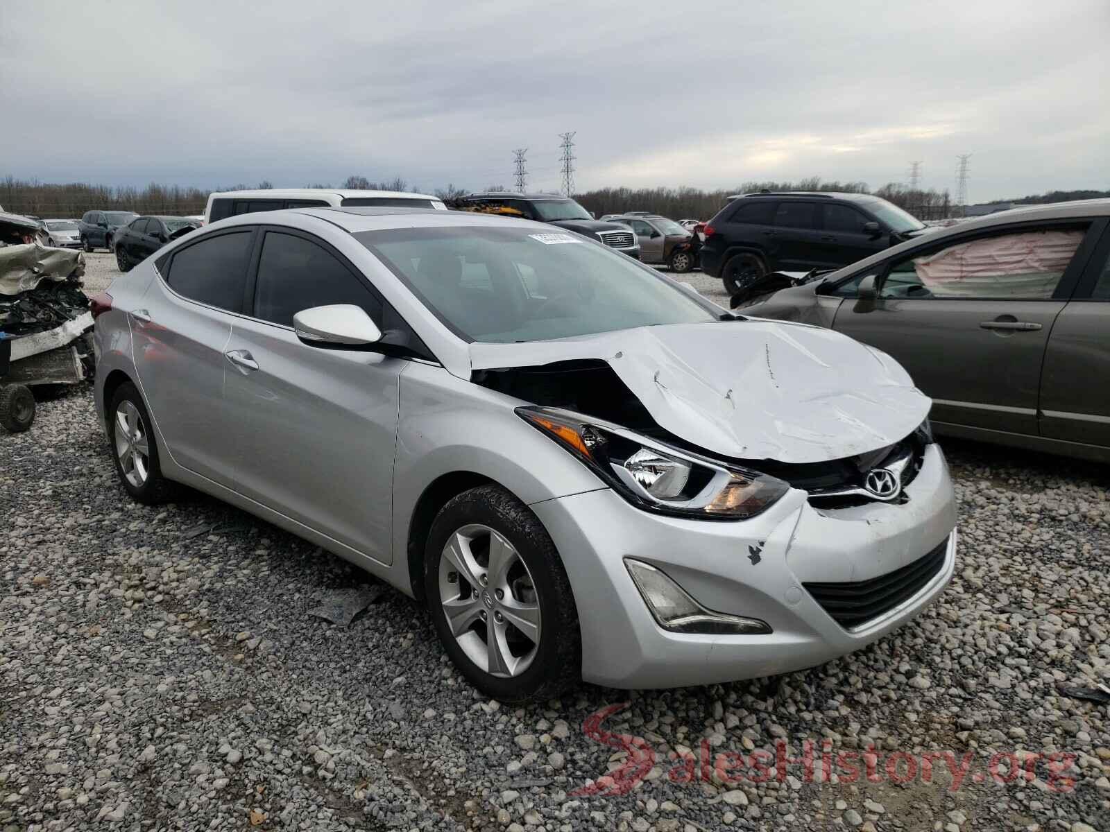 5NPDH4AE7GH736538 2016 HYUNDAI ELANTRA