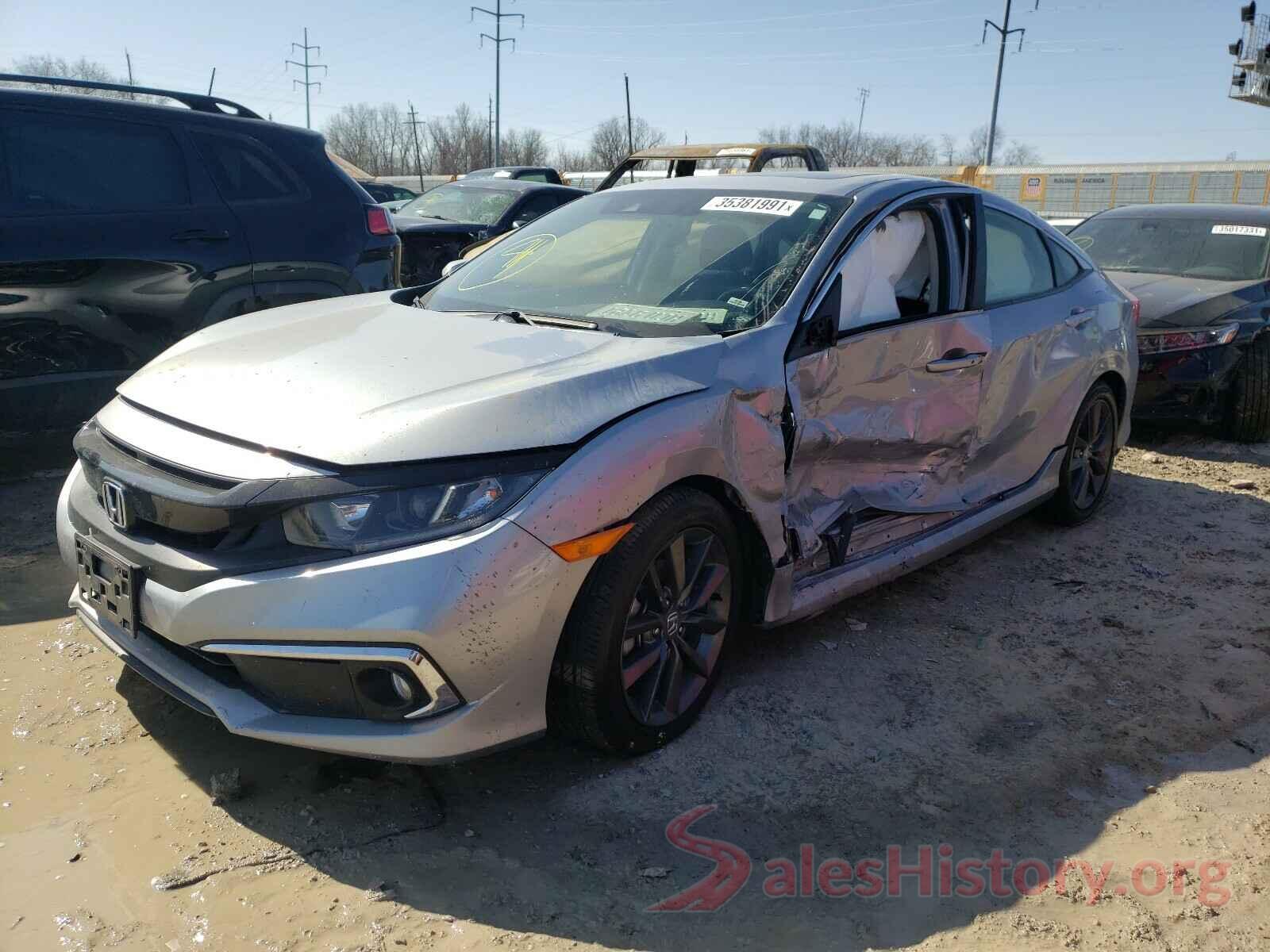 JHMFC1F35KX004806 2019 HONDA CIVIC