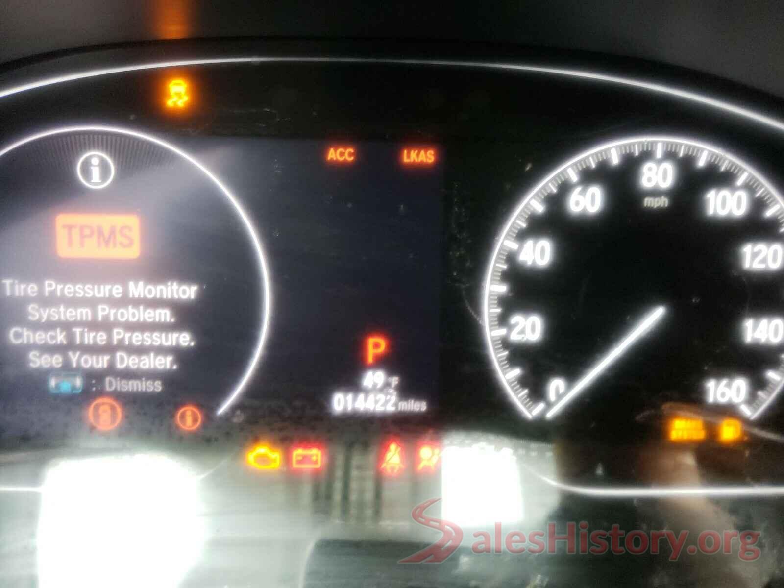 1HGCV1F33KA110044 2019 HONDA ACCORD