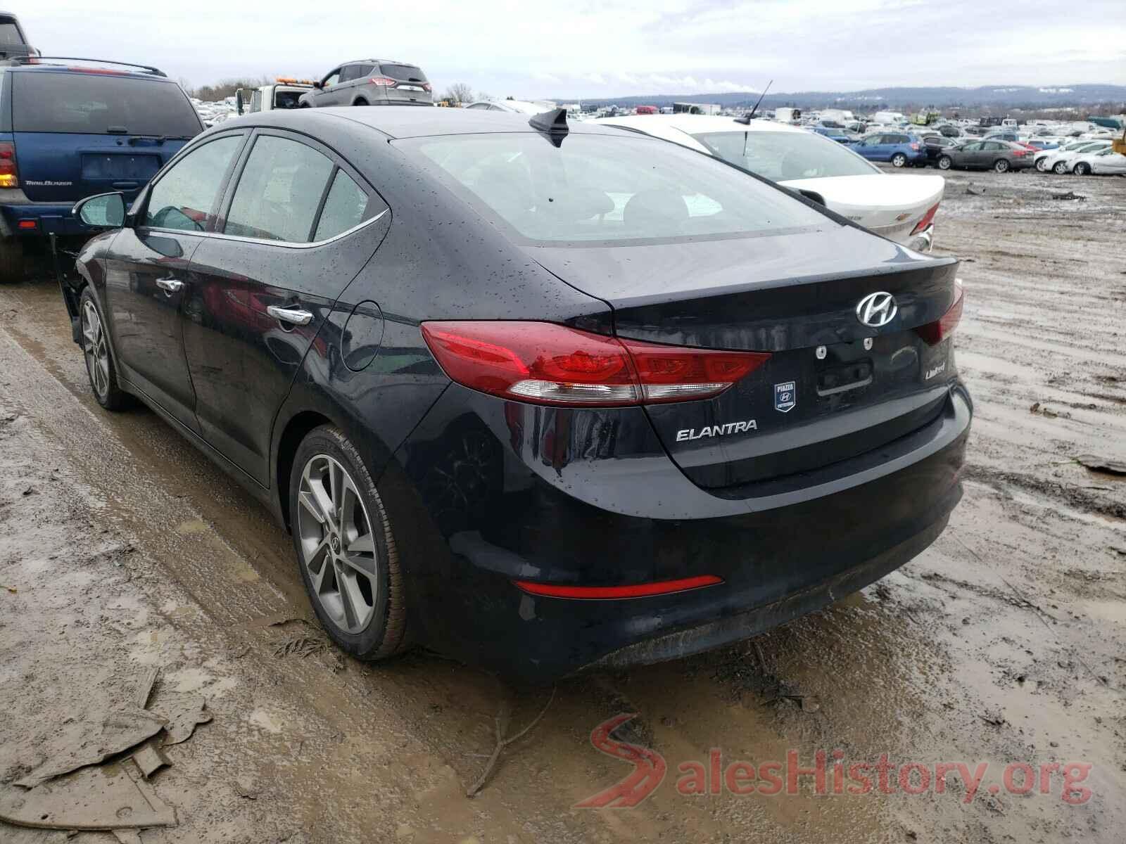 5NPD84LF2HH106952 2017 HYUNDAI ELANTRA