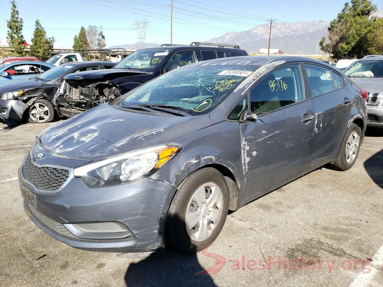 KNAFK4A60G5611428 2016 KIA FORTE