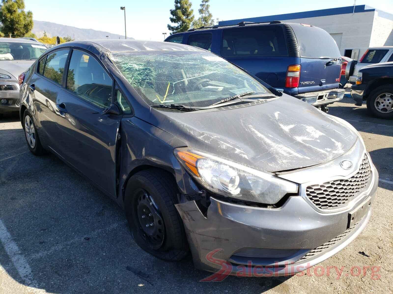 KNAFK4A60G5611428 2016 KIA FORTE