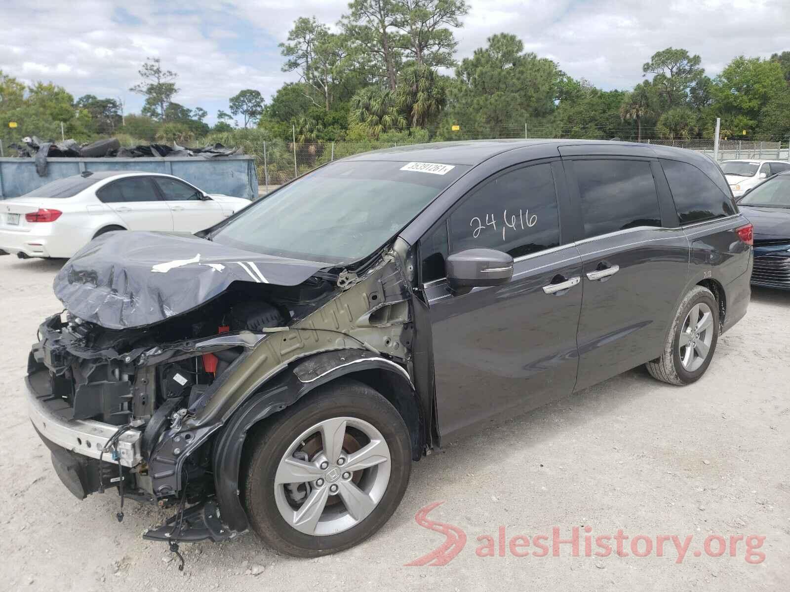 5FNRL6H77LB001557 2020 HONDA ODYSSEY