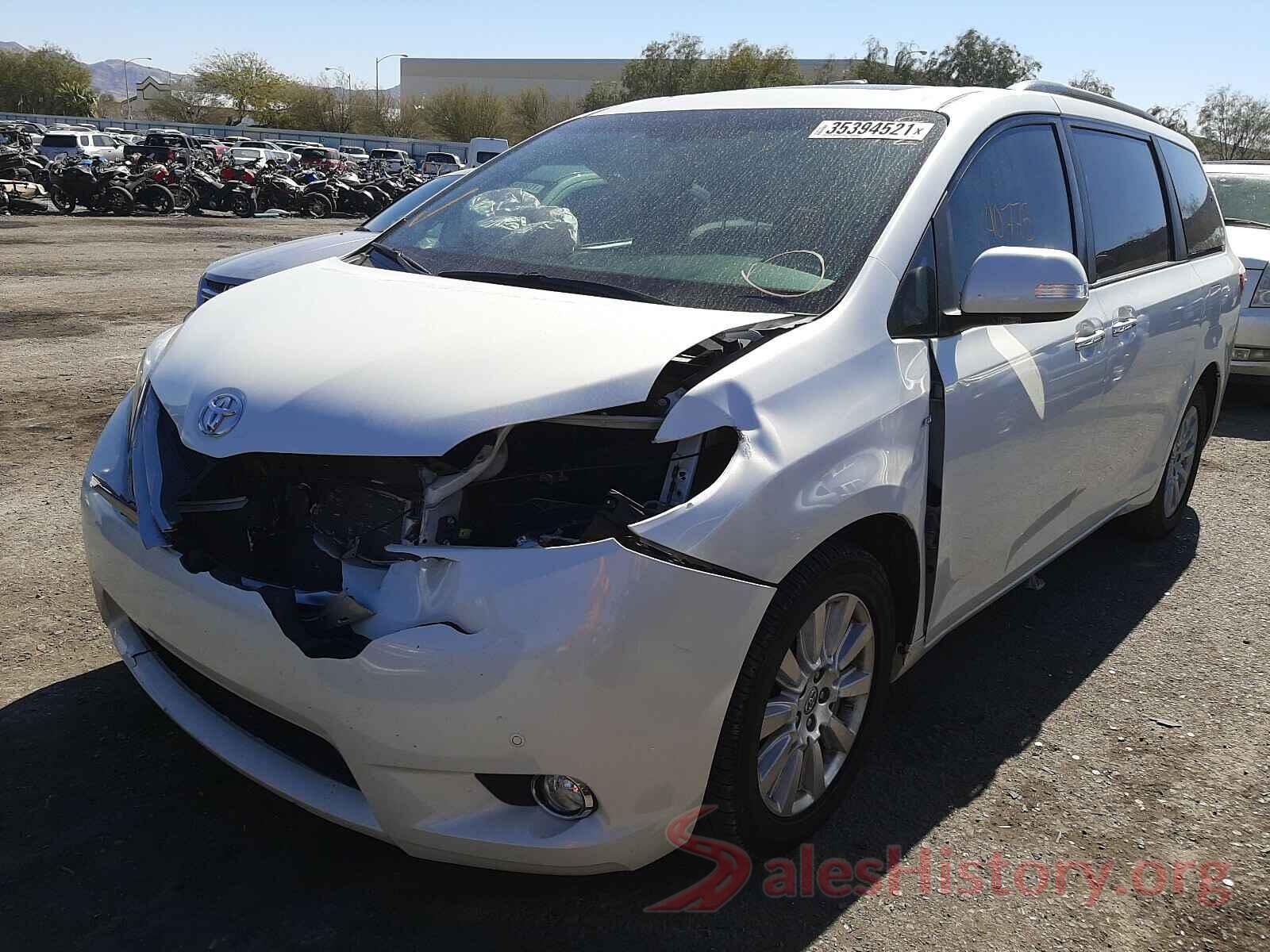 5TDDZ3DC3HS158659 2017 TOYOTA SIENNA