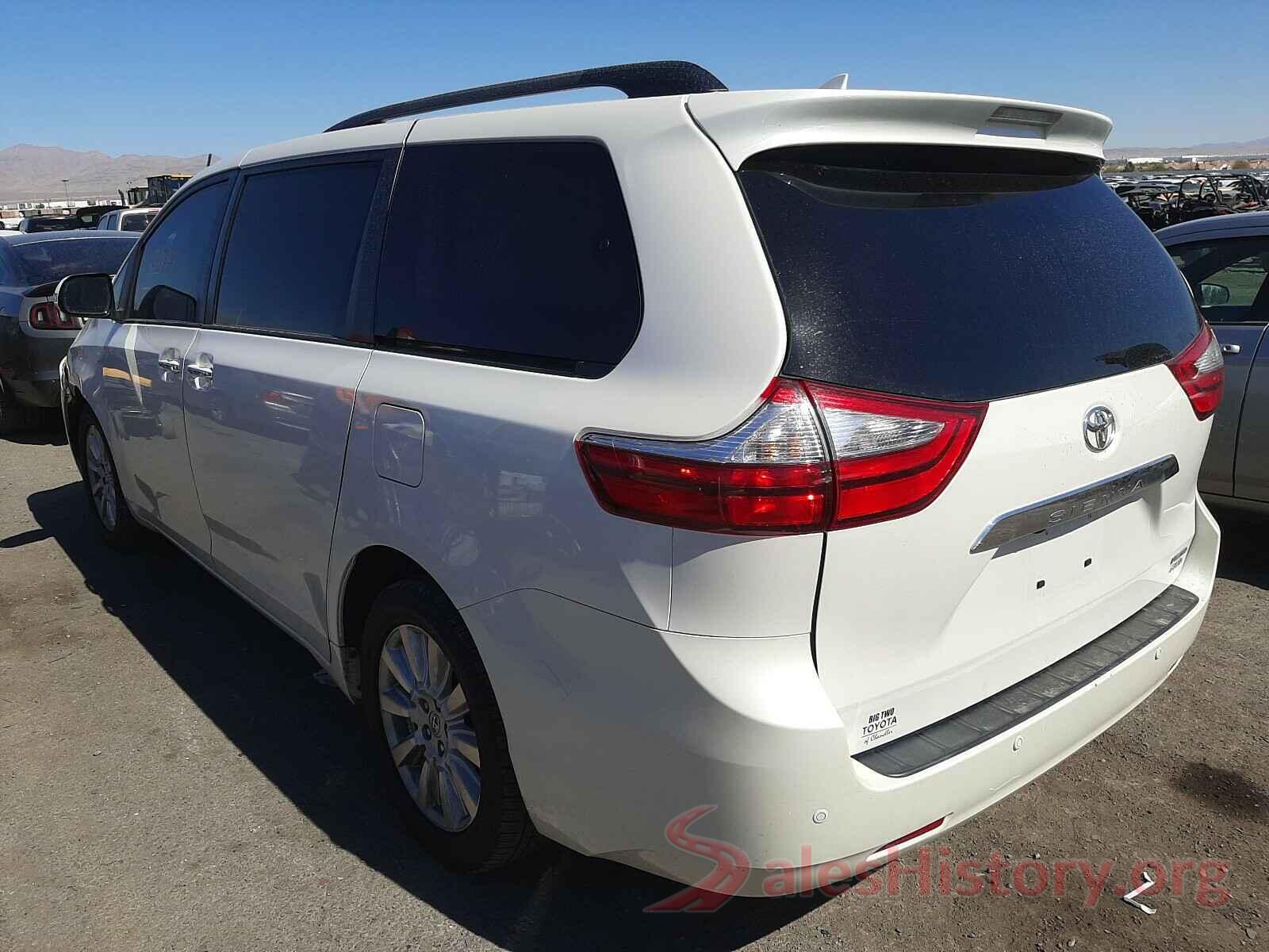 5TDDZ3DC3HS158659 2017 TOYOTA SIENNA