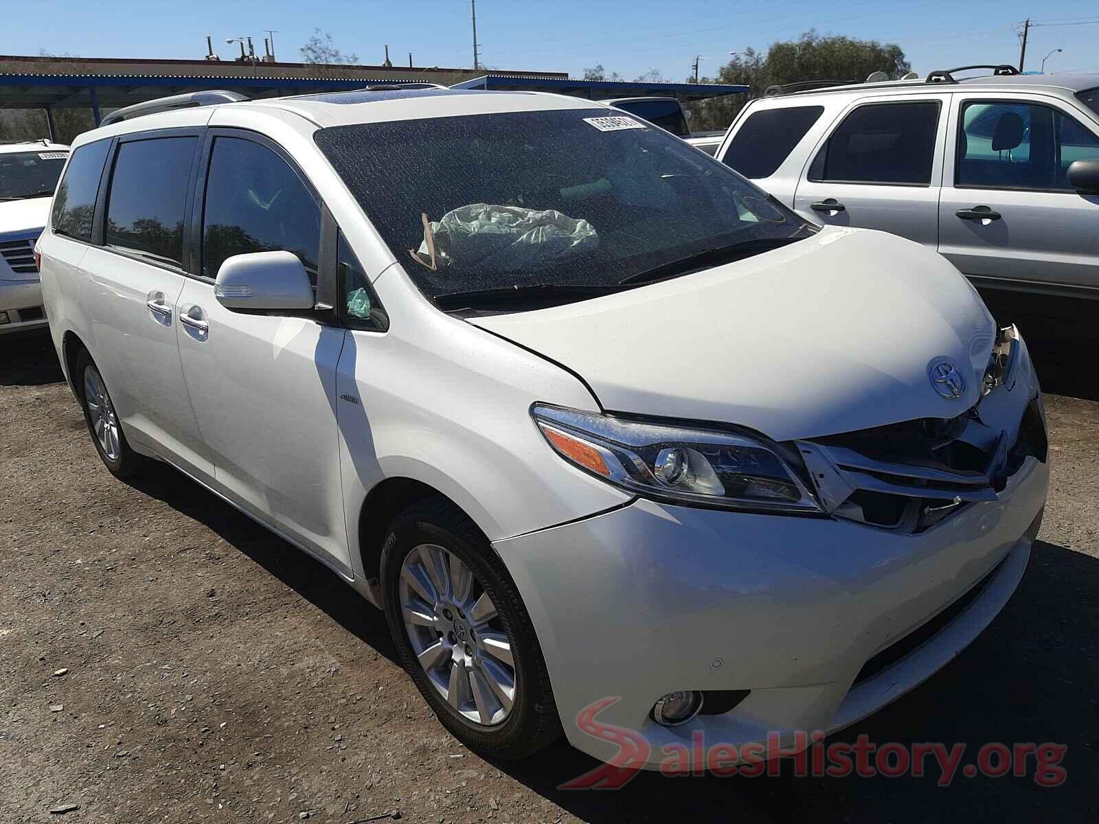 5TDDZ3DC3HS158659 2017 TOYOTA SIENNA