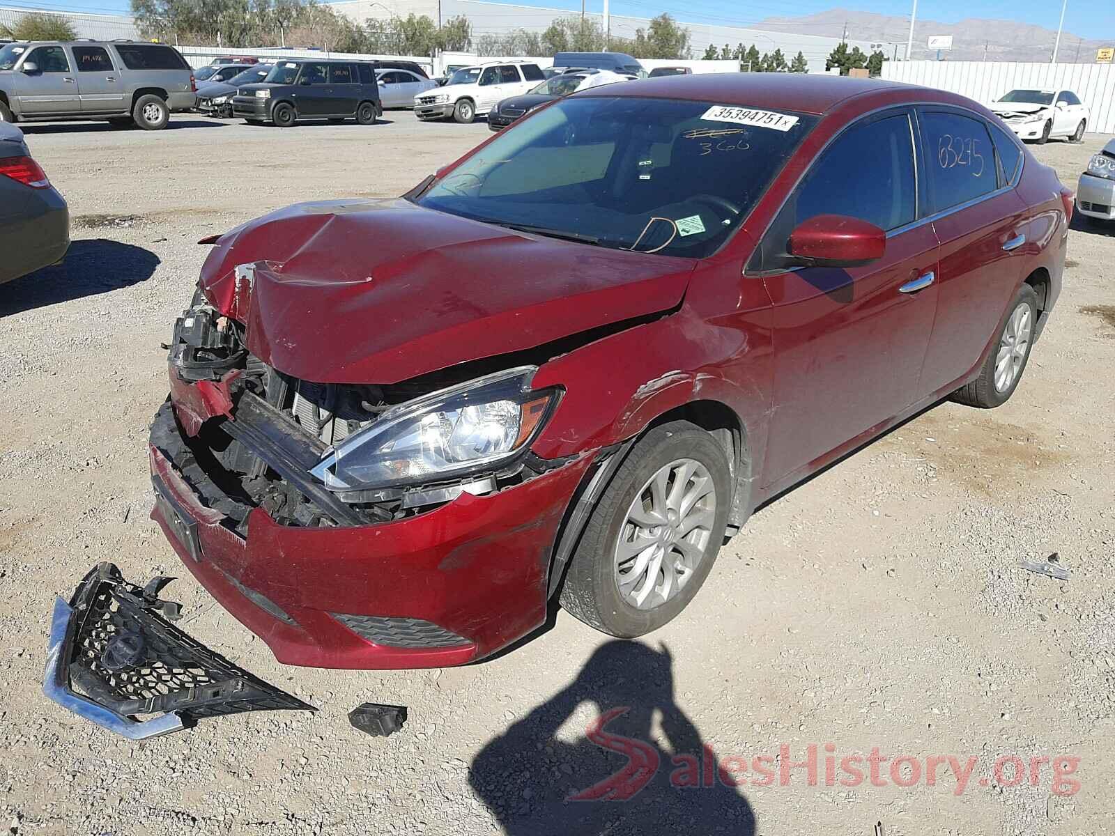 3N1AB7AP2KY272807 2019 NISSAN SENTRA