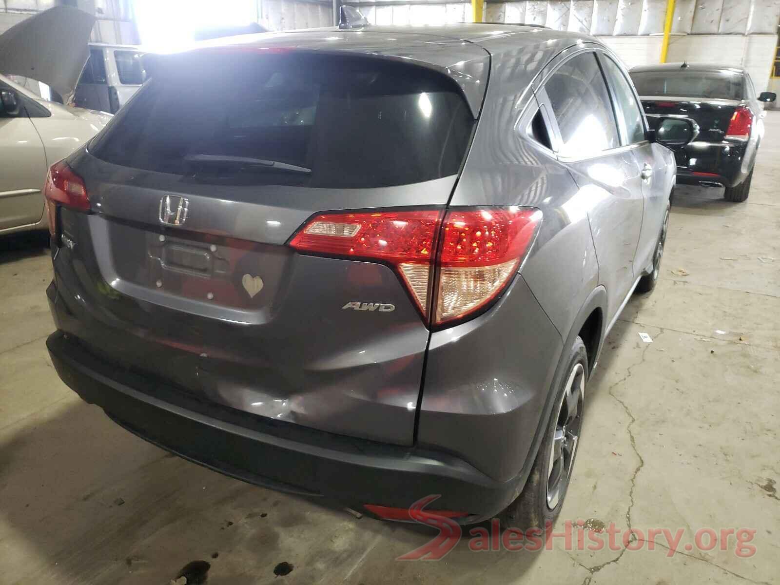 3CZRU6H54JG707821 2018 HONDA HR-V