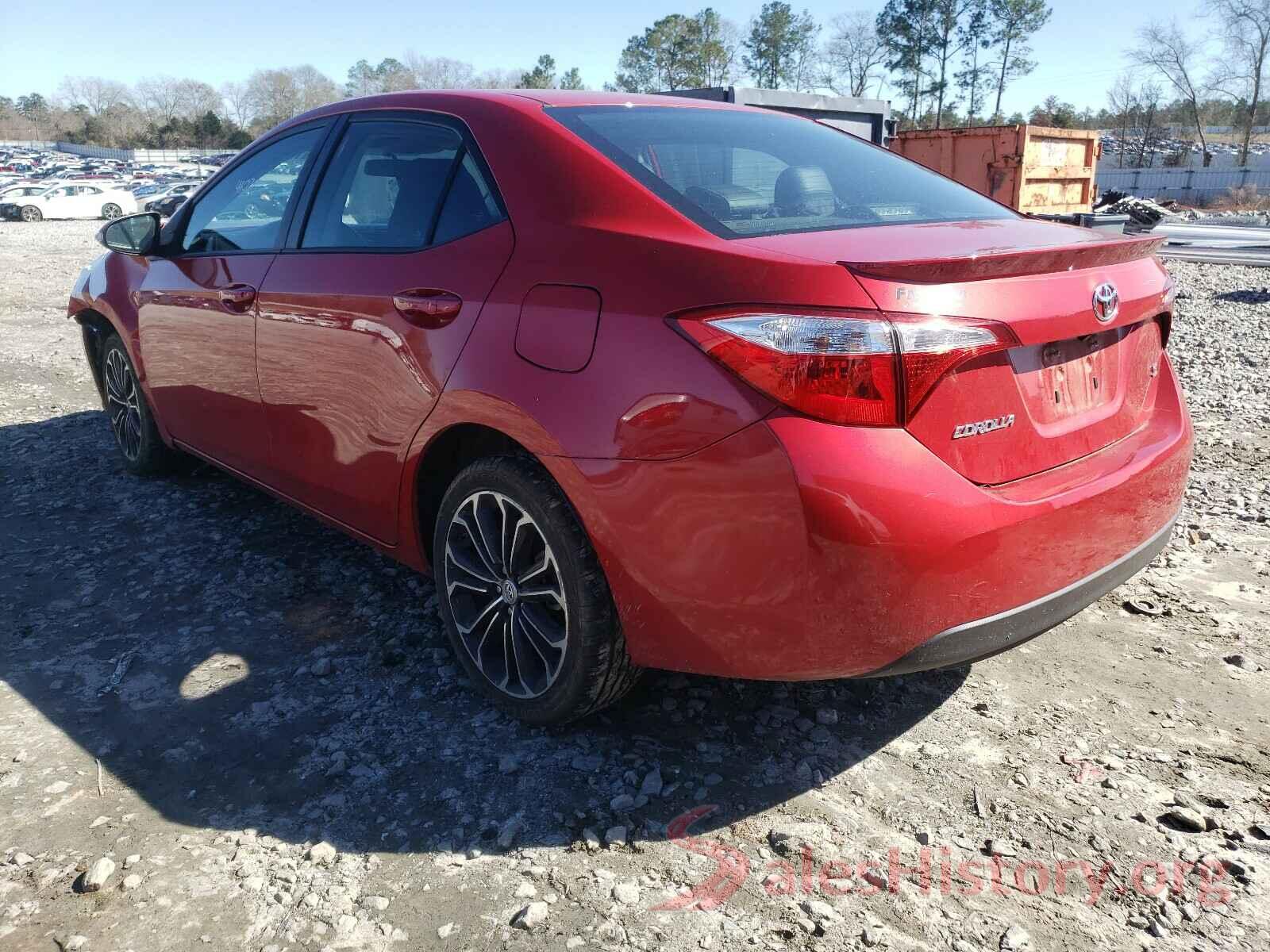 2T1BURHE8GC557403 2016 TOYOTA COROLLA