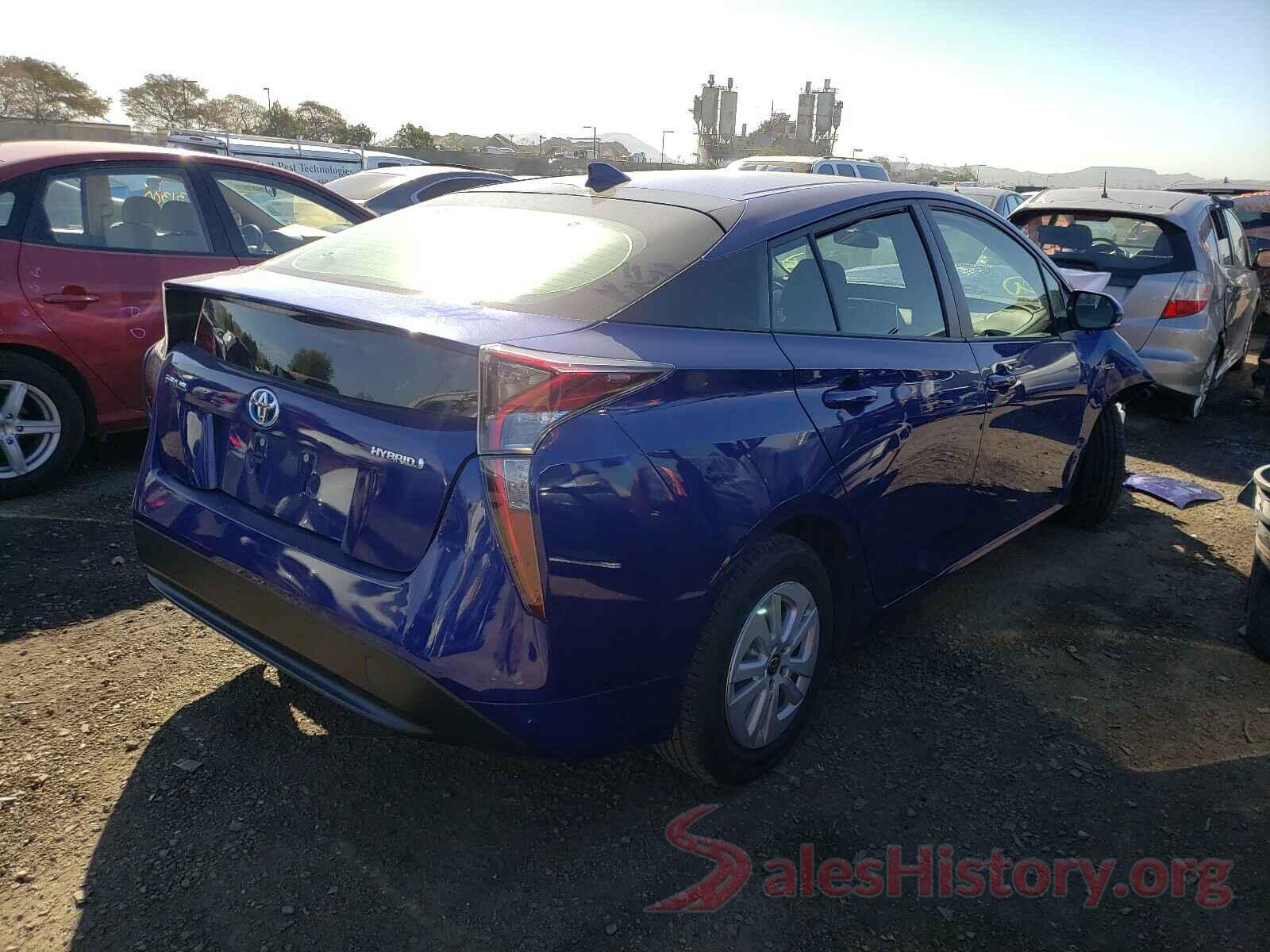 JTDKBRFU7J3064053 2018 TOYOTA PRIUS