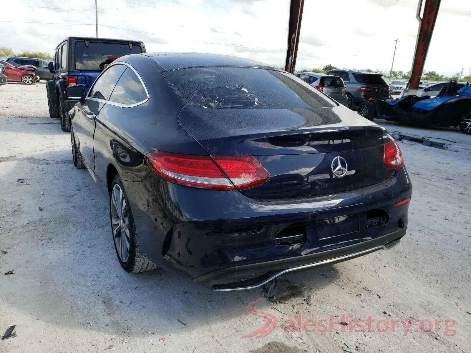 WDDWJ4JB3HF380366 2017 MERCEDES-BENZ C CLASS