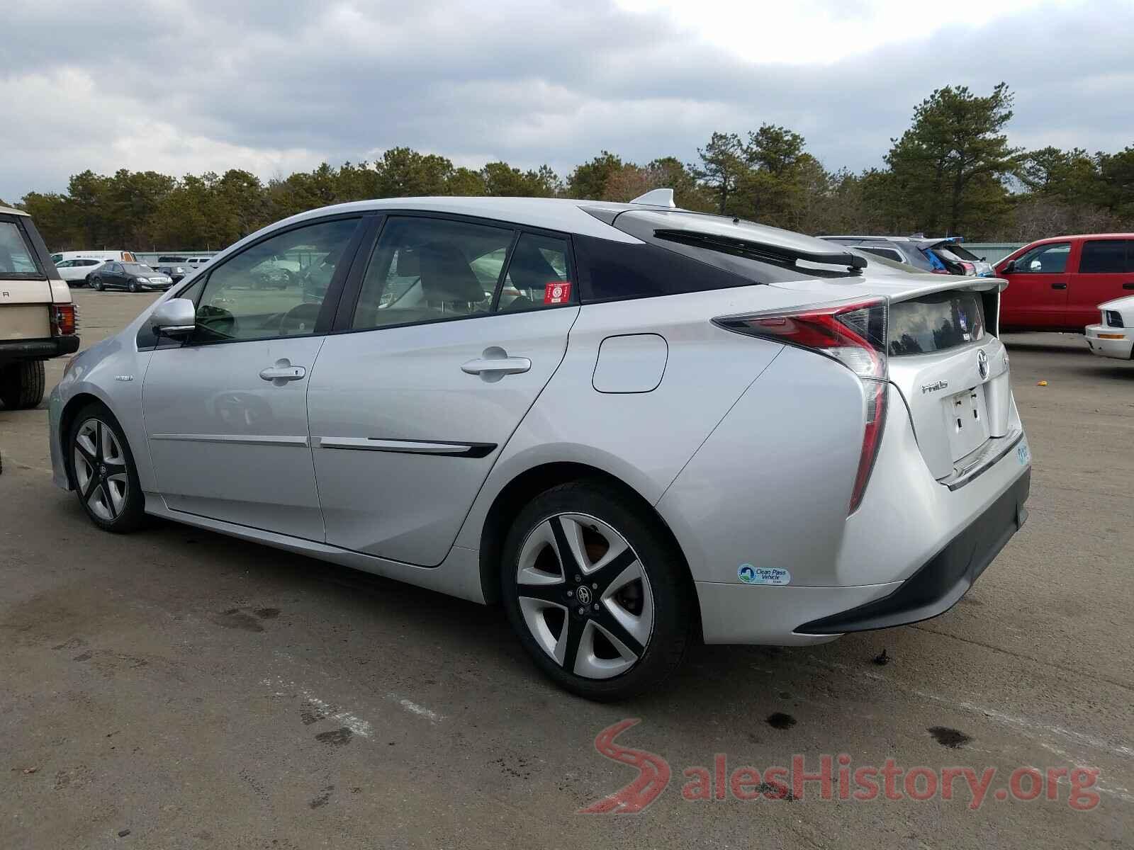 JTDKARFU8G3509427 2016 TOYOTA PRIUS