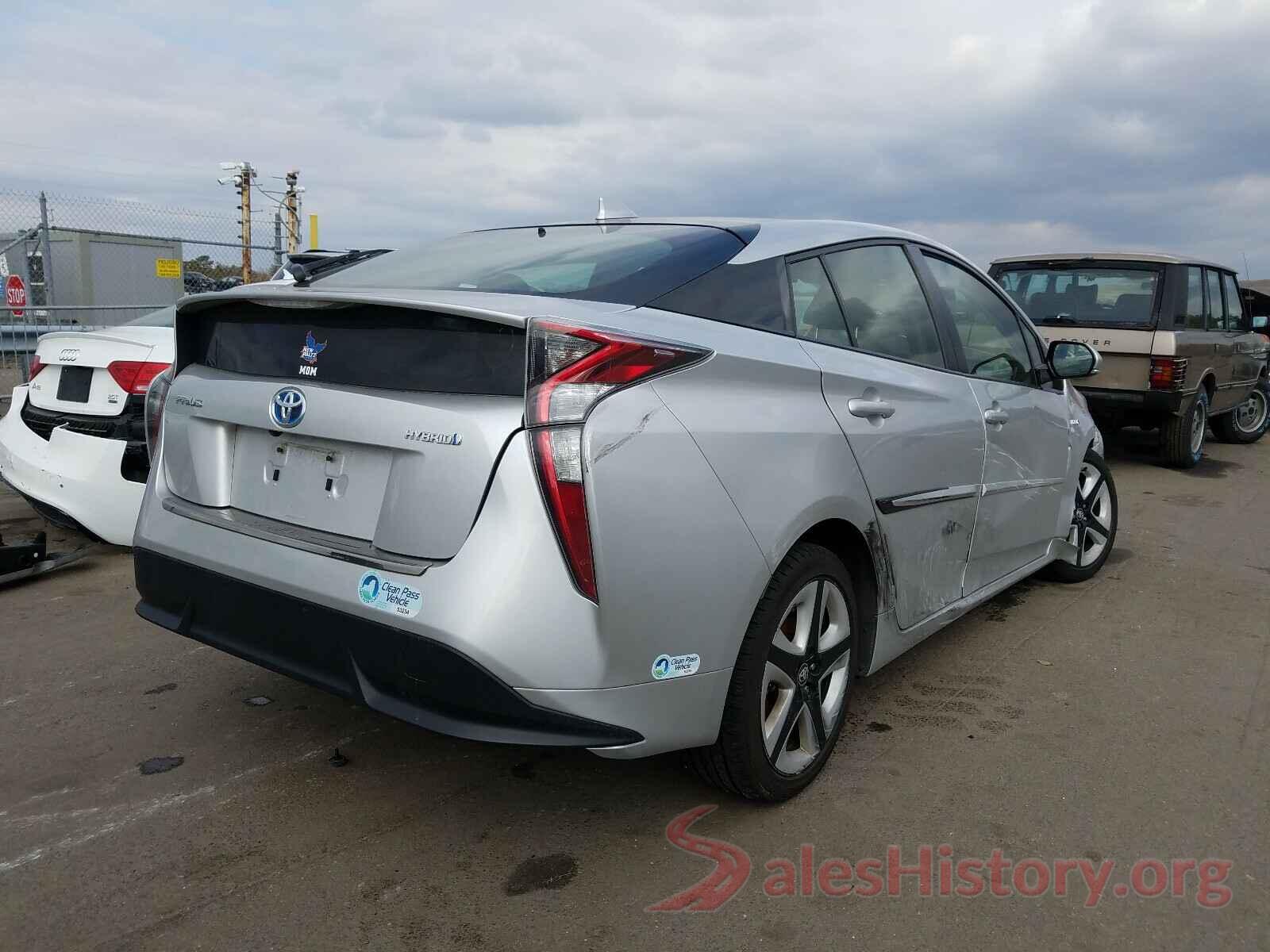 JTDKARFU8G3509427 2016 TOYOTA PRIUS