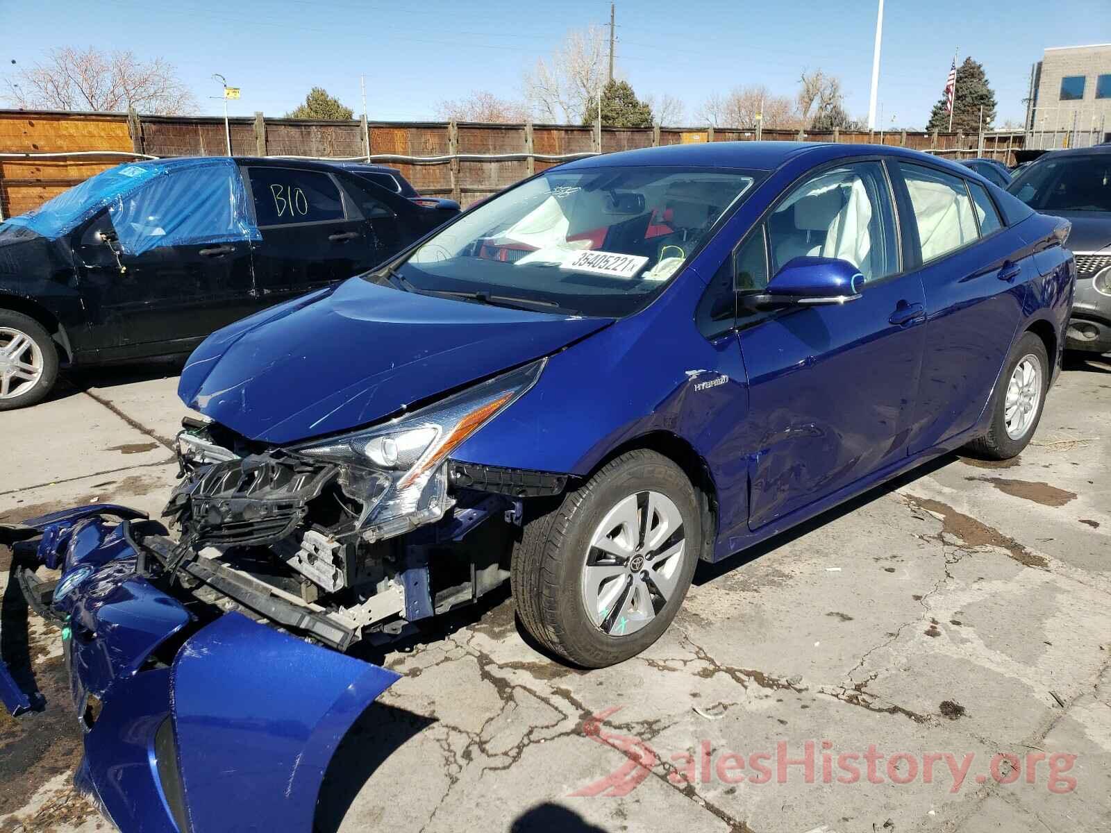 JTDKARFU7G3504557 2016 TOYOTA PRIUS