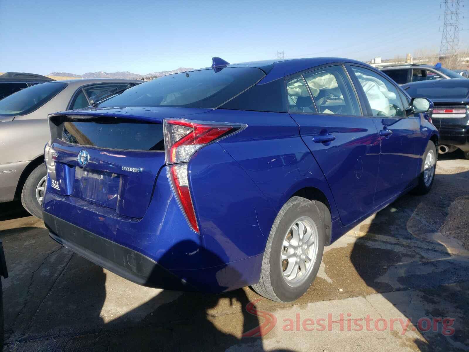 JTDKARFU7G3504557 2016 TOYOTA PRIUS