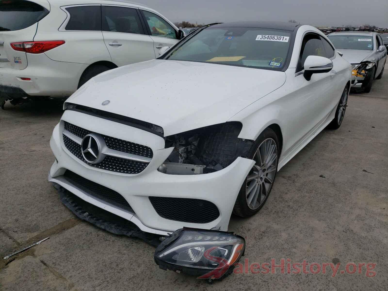 WDDWJ4JB2HF380911 2017 MERCEDES-BENZ C CLASS