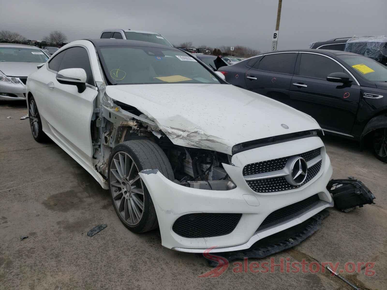 WDDWJ4JB2HF380911 2017 MERCEDES-BENZ C CLASS