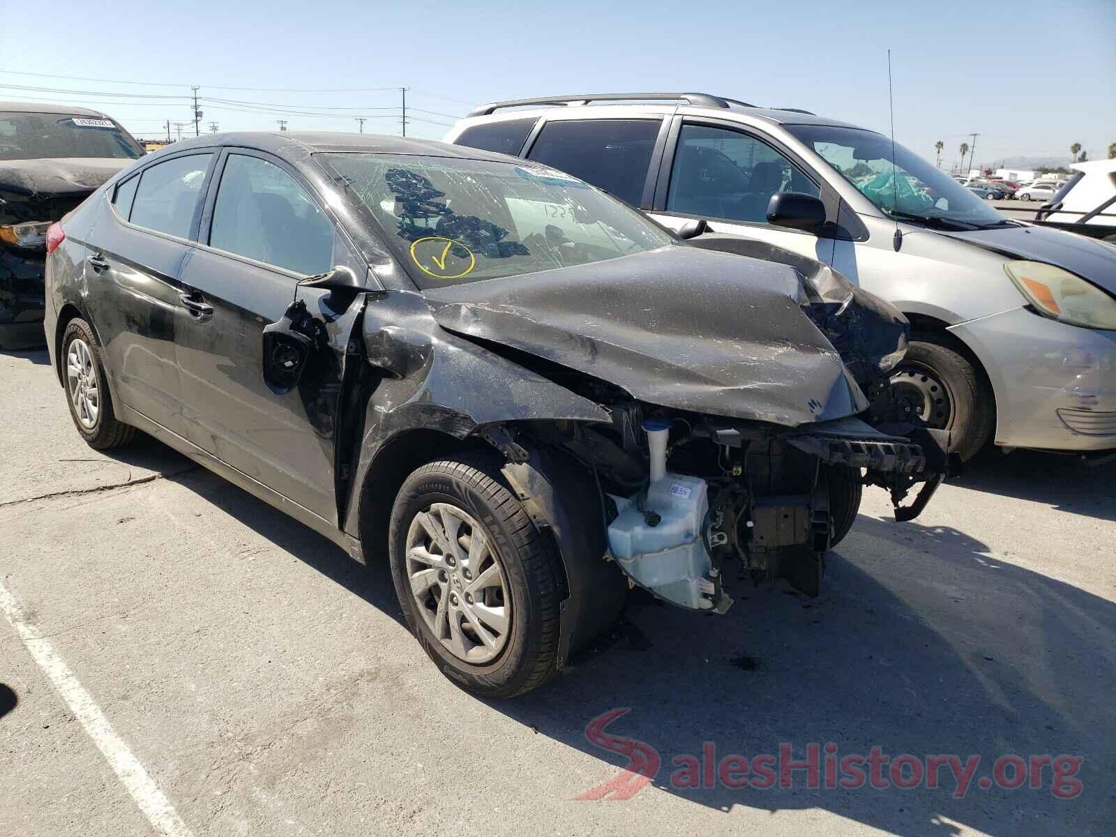 5NPD74LF6JH262680 2018 HYUNDAI ELANTRA